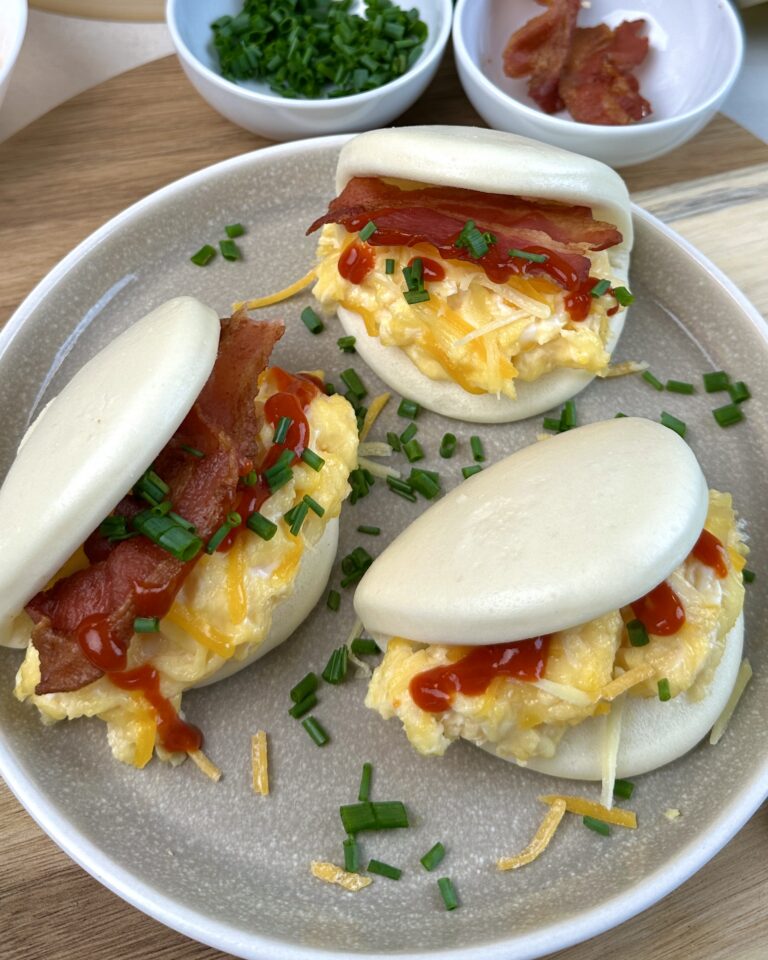 Frukost bao buns